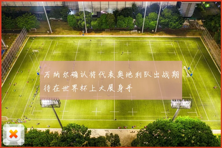 万纳尔确认将代表奥地利队出战期待在世界杯上大展身手